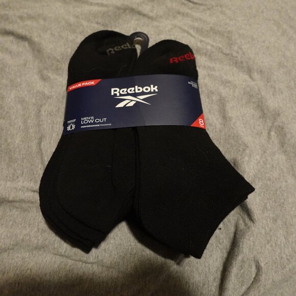 Reebok Mens No-Show Socks 8 Pair - Picture 1 of 2